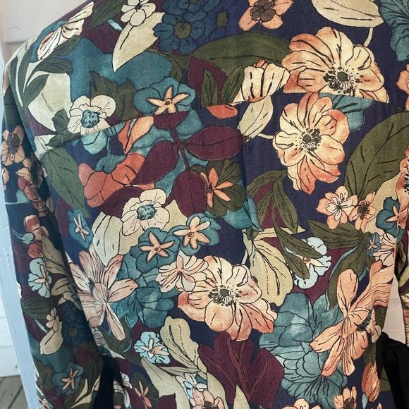 Zara Floral Tunic Dress size XS - Picture 3 of 12